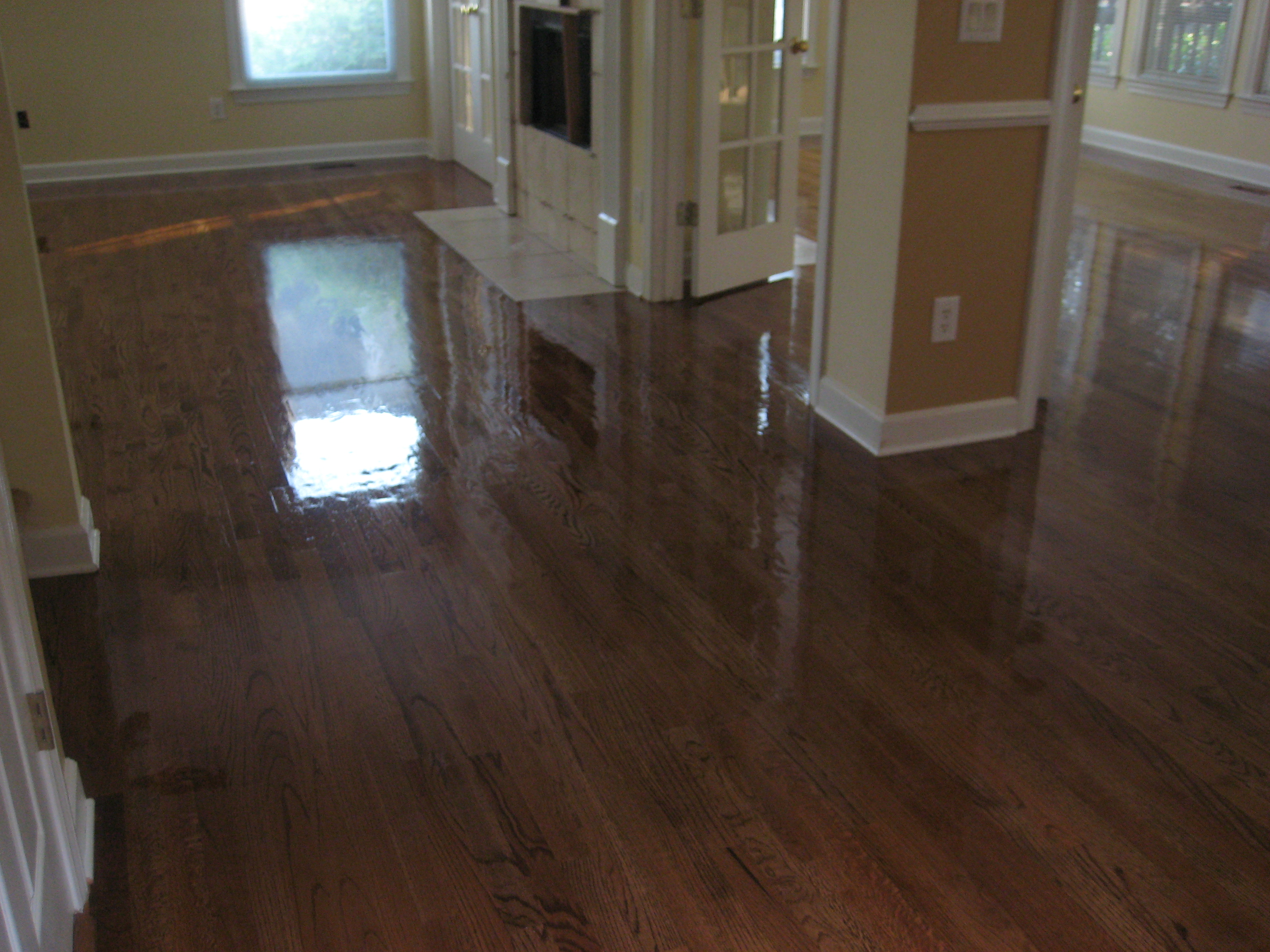 Hardwood Floor Redinighin - After