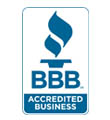 We are accredited by the Better Business Bureau