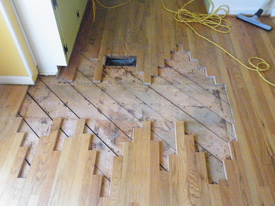 Hardwood floor repair in Atlanta / Decatur